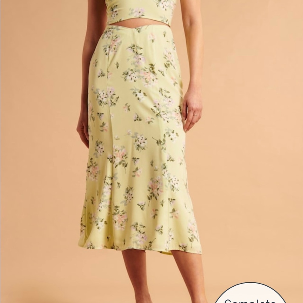 Abercrombie and fitch skirt in light green